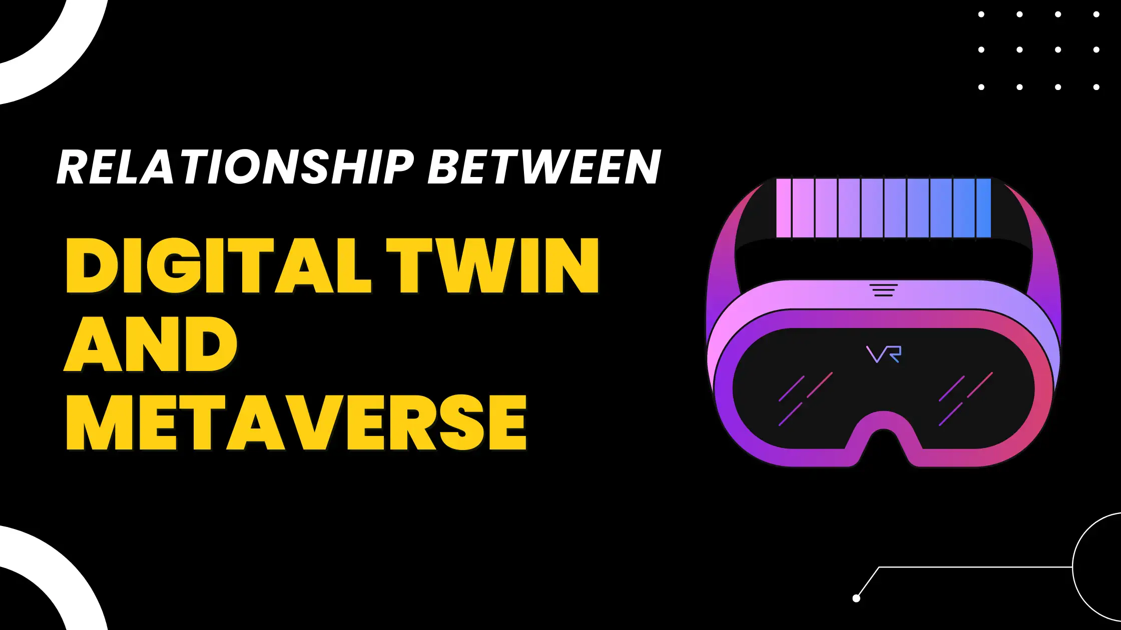 Relationship between digital twin and metaverse