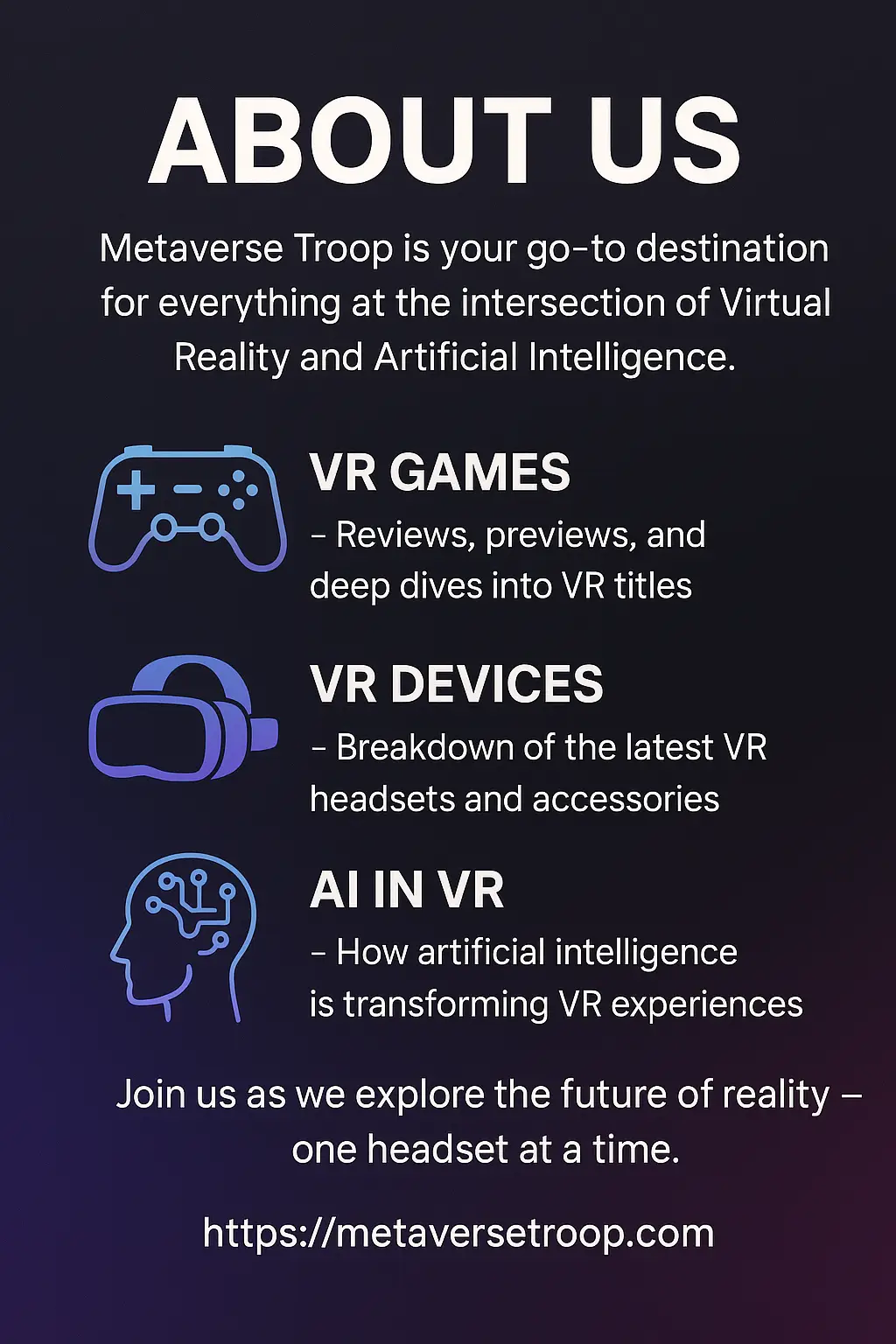 About Metaverse Troop